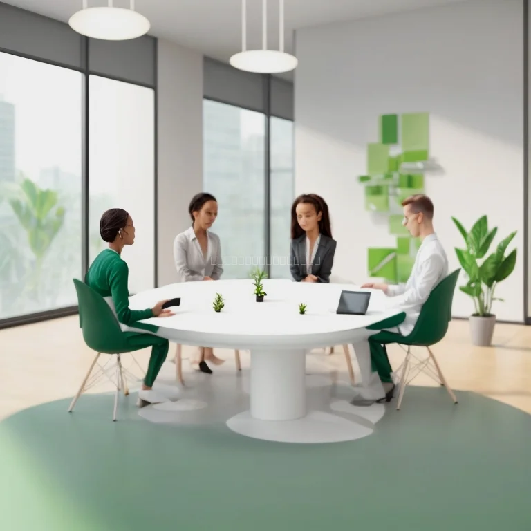 瞑想する起業家